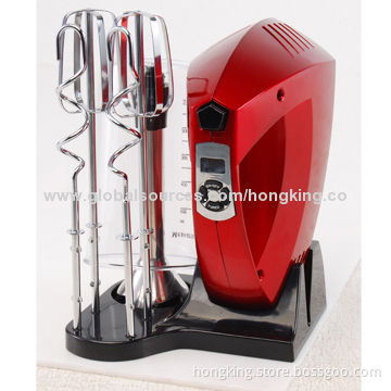 Hand Mixer with 300W Powerful Motor and Blender, Chopper, Juice Extractor Functions